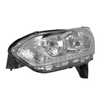   Ford Transit Connect-Tourneo 2013.09.30-2018.05.28 fényszóró H7/H15+DRL bal króm hátsó 15.10- motorral DEPO (1HK7)