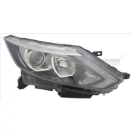   Nissan Qashqai J11 2013.12.01-2017.02.01 Bal fényszóró H7/H11+LED nappali fény motoros TYC (1KIF)