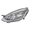 Ford Fiesta 2017.06.01-2021.12.06 Bal fényszóró H7/H15 motorral DEPO (1KPA)