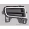 Mazda 6 2005.06.01-2007.08.31 Jobb lökhárító rács ezüst kerettel (kivéve Sport) (1KXU)