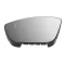 Citroen C3 2017.01.01-2020.01.01 Tükörlap cserélhető, bal, domború, fűthető, holttérfigyelő (1L3W)
