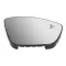 Citroen C3 2017.01.01-2020.01.01 Tükörlap cserélhető, jobb, domború, fűthető, holttérfigyelős (1L3X)