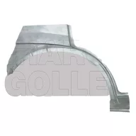   Opel Corsa C 2000.09.01-2006.08.31 Jobb Hátsó Sárvédő Javítóív 5 Ajtós (1LL2)