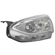   Ford Focus 2018.04.10-2021.12.01 Fényszóró H1/H7+LED bal, króm hátsó (motorral) DEPO (1LPX)