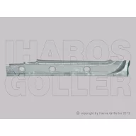   Mercedes Sprinter 2000.04.01-2006.05.30 Bal küszöb ajtó alatti rész belső (1LUI)