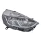 Renault Clio Grandtour 2016.01.01- Fényszóró H1/H7 jobb króm hátsó (motorral) DEPO (1LZ4)