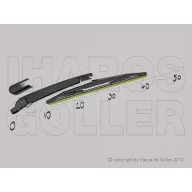   Opel Astra J/2 2012.09.01-2020.08.31 Hátsó ablaktörlő kar lapáttal 305mm (5 ajtós/kombi) (1MYM)