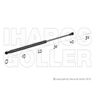   Smart ForTwo 2014.12.01- Gázrugó csomagtér ajtóhoz (1PVC)