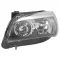 BMW X1 (E84) 2012.07.01-2015.08.31 Bal fényszóró 2H7 fekete házas (motorral) TYC (1TEX)