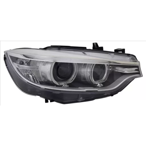 BMW 4 (F32,F33,F36)2013.07.05-2020.07.03 fényszóró Bi-Xenon D1S+LED bal (motorral) elektronika nélkül -17 (1VCK)