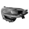 Renault Megane 2016.03.01-2020.10.08 Jobb LED fényszóró fekete házas (motoros) TYC (1VRE)