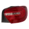Mercedes A (W176) 2012.09.01-2015.05.30 Hátsó lámpa komplett jobb LED (szögletes csatlakozó) (1Y3E)