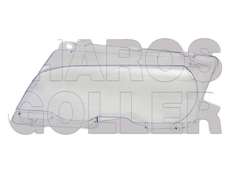 BMW 3 (E46) 2001.09.01-2005.02.28 Fényszóró üveg bal (Coupé/Cabrio) -03.02 TYC (1PAA)