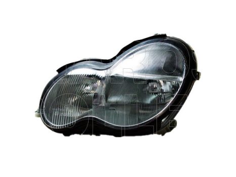 Mercedes C (W203) 2000.06.01-2006.12.31 fényszóró 2H7 bal, -03, 4a./kombi (bordás ü.) TYC (0S15)