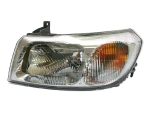   Ford Transit 2000.03.01-2006.03.31 fényszóró H4 bal, belülről állítható (króm belső házzal) TYC (0LIB)