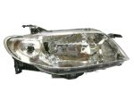   Mazda 323 2001.02.01-2003.12.31 Fényszóró H4 jobb, króm házas (motoros állítás, motor nélkül) TYC (0JC0)