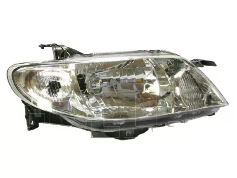 Mazda 323 2001.02.01-2003.12.31 Fényszóró H4 jobb, króm házas (motoros állítás, motor nélkül) TYC (0JC0)