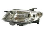   Mazda 323 2001.02.01-2003.12.31 Fényszóró H4 bal, króm házas (motoros állítás, motor nélkül) TYC (0JC1)