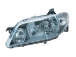   Mazda 323 2001.02.01-2003.12.31 Fényszóró H4 bal, fekete házas (motoros állítás, motor nélkül) TYC (064N)