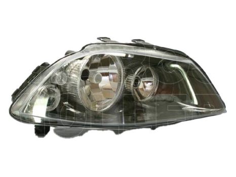Seat Cordoba 2002.09.01-2008.02.28 fényszóró H3/H7 jobb, fekete házas -06.2 (motoros állítás, motor nélkül) TYC (0HBT)