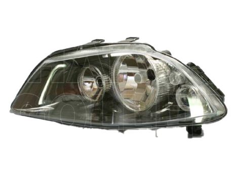 Seat Cordoba 2002.09.01-2008.02.28 fényszóró H3/H7 bal, fekete házas -06.2 (motoros állítás, motor nélkül) TYC (0HBU)