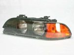   BMW 5 (E39) 1995.12.01-2000.08.31 Fényszóró FF-H7/HB3 sárga villogó bal TYC (0MU5)
