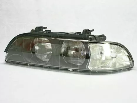 BMW 5 (E39) 1995.12.01-2000.08.31 Fényszóró FF-H7/HB3 fehér villogó bal TYC (0MU6)