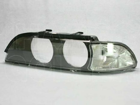 BMW 5 (E39) 1995.12.01-2000.08.31 Fényszóró üveg bal fehér villogó (halogén fsz) TYC* (0MIT)