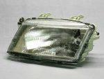   Saab 9.3 1998.04.01-2002.09.30 Fényszóró H4 bal (belülről állítható) TYC (0MIZ)