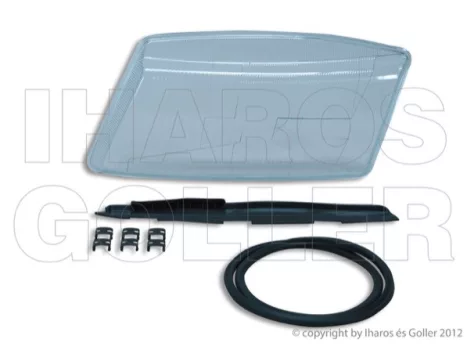 Saab 9.3 1998.04.01-2002.09.30 Fényszóró üveg bal TYC (03BE)