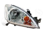   Mitsubishi Lancer 2004.06.01-2007.05.31 Fényszóró H4 jobb króm házas (belülről állítható) TYC (0R4P)