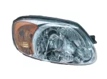   Hyundai Accent 2003.01.01-2005.1231 Fényszóró H4 jobb, sárga villogó (motoros állítás, motor nélkül) TYC (00VV)
