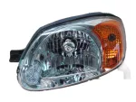   Hyundai Accent 2003.01.01-2005.1231 Fényszóró H4 bal, sárga villogó (motoros állítás, motor nélkül) TYC (00VX)
