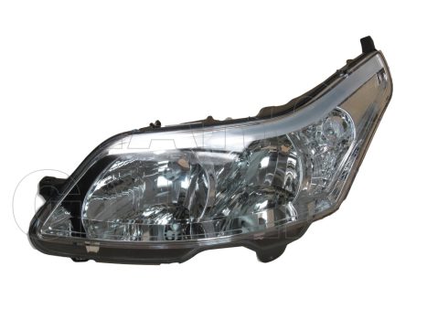 Citroen C4 2008.10.01-2010.09.30 Fényszóró H7/H1 bal (motorral) TYC (011E)
