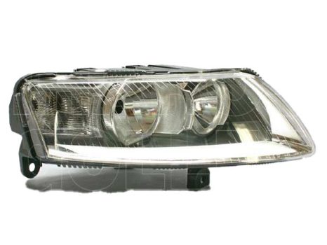 Audi A6 2004.05.01-2008.09.30 Fényszóró H1/H7 jobb (motoros állítás, motor nélkül)TYC (0NU5)