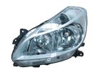   Renault Clio (Clio III) 2005.10.01-2008.12.31 fényszóró 2H7 bal, króm, motoros (nem Campus) TYC (035M)