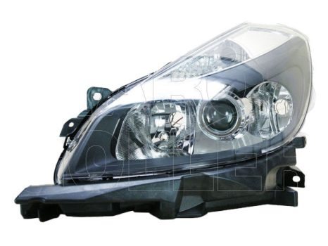 Renault Clio (Clio III) 2005.10.01-2008.12.31 fényszóró 2H7/H1 bal,fek.,motorral, DE (nem Campus) TYC (0R4V)