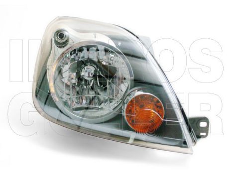 Ford Fiesta 2005.10.01-2008.09.30 Fényszóró H4 jobb -07.11(motorral) TYC (0PIK)