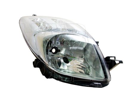 Toyota Yaris 2006.01.01-2008.12.31 Fényszóró H4 jobb (motoros állítás, motor nélkül) TYC (0SVA)