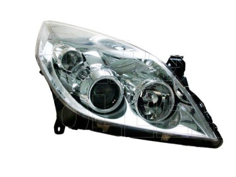 Opel Signum 2005.09.01-2007.08.31 fényszóró H1/H7 jobb króm házas (motorral) TYC (0R6P)