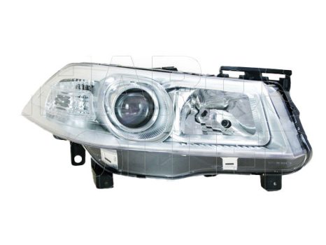 Renault Megane 2006.01.01-2008.10.31 Fényszóró H1/H7 jobb ezüst házas (motoros állítás, motor nélkül) TYC (0RDF)