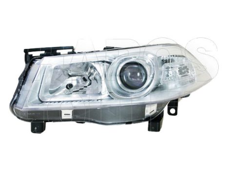 Renault Megane 2006.01.01-2008.10.31 Fényszóró H1/H7 bal ezüst házas (motoros állítás, motor nélkül) TYC (0RDG)