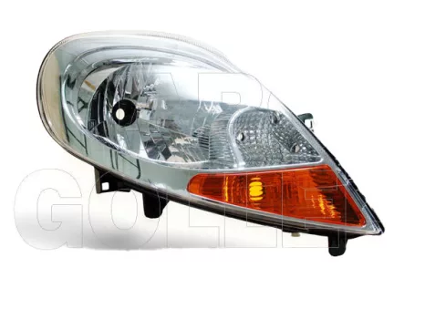 Nissan Primera (P12) 2002.03.01-2007.12.31. Fényszóró H4 jobb, sárga villogó (motoros állítás, motor nélkül) TYC (0RF5)