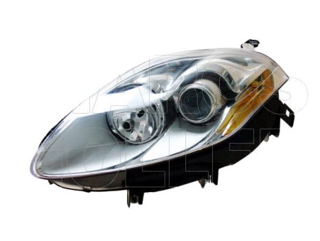 Fiat Bravo 2007.01.01- Fényszóró 2H1 bal krómh., sárga villogó (motorral)T (0TFD)