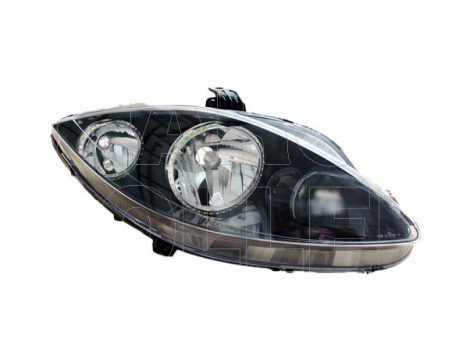 Seat Altea 2004.05.01-2009.03.31 Fényszóró H7/H1 jobb fekete házas (motoros állítás, motor nélkül) TYC (0SPD)