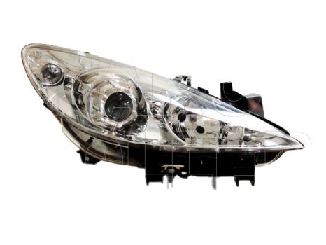 Peugeot 307 2005.06.01-2007.08.31 Fényszóró H1/H7 jobb (motorral) TYC (0XI6)