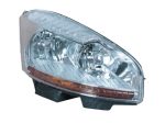   Citroen C4 Picasso 2006.10.01-2010.10.31 Fényszóró H7/H1 jobb (motorral) TYC (0Y5X)