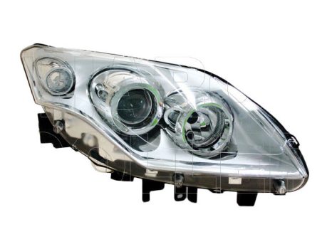 Renault Laguna 2007.10.01-2011.01.31 Fényszóró 2H7 jobb, króm házas (motoros állítás, motor nélkül) TYC (0SHI)