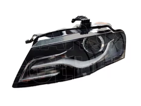 Audi A4 2007.11.01-12.01.31 fényszóró bal XENON/LED,nappali fénnyel,el.nélk.,(motorral)TYC (0V6X)