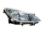   Opel Corsa D 2006.09.01-2011.02.28 Fényszóró H7/H1 jobb, króm házas (motorral) TYC (0U1S)
